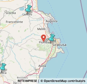 Mappa Via Palermo, 96014 Floridia SR, Italia (61.12)