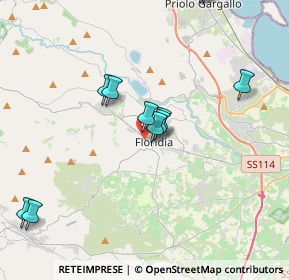 Mappa Via Palermo, 96014 Floridia SR, Italia (4.63909)
