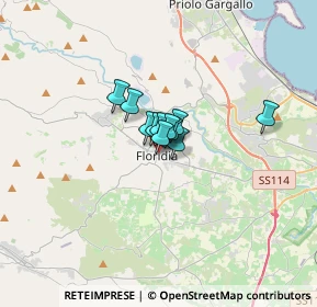 Mappa Via Palestro, 96014 Floridia SR, Italia (1.47182)