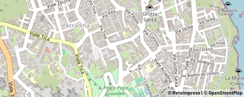 Mappa Siracusa