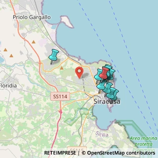 Mappa Via Teofane, 96100 Siracusa SR, Italia (3.47818)