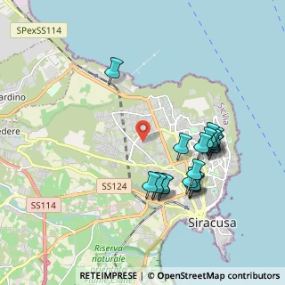 Mappa Via Catenanuova, 96100 Siracusa SR, Italia (2.195)