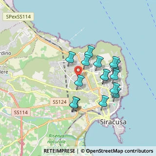 Mappa Via Scicli, 96100 Siracusa SR, Italia (1.76467)