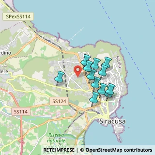 Mappa Via Scicli, 96100 Siracusa SR, Italia (1.4575)