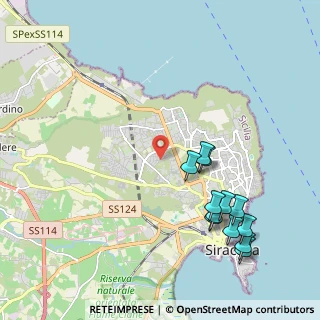 Mappa Via Scicli, 96100 Siracusa SR, Italia (2.64917)