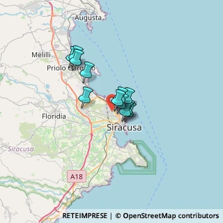 Mappa Via Scicli, 96100 Siracusa SR, Italia (4.66083)