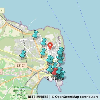 Mappa Via Sofio Ferrero, 96100 Siracusa SR, Italia (2.1425)