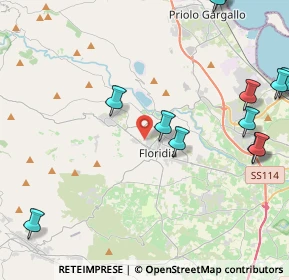 Mappa Via Salvatore Zappulla, 96014 Floridia SR, Italia (6.2925)