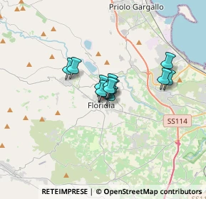 Mappa Via Francesco Crispi, 96014 Floridia SR, Italia (2.1575)