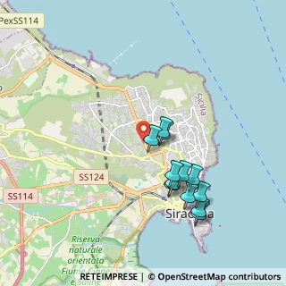 Mappa Via Caduti di Nassiriya, 96100 Siracusa SR, Italia (2.00333)