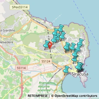 Mappa Via Antonio Federico Ozanam, 96100 Siracusa SR, Italia (2.20778)