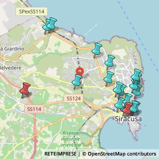 Mappa Via Antonio Federico Ozanam, 96100 Siracusa SR, Italia (3.0095)