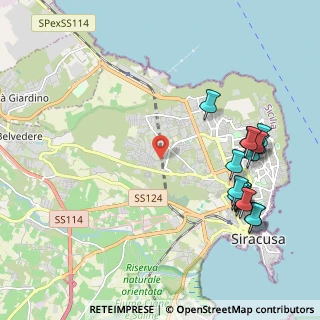 Mappa Via Antonio Federico Ozanam, 96100 Siracusa SR, Italia (2.78235)