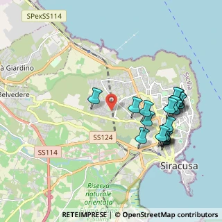 Mappa Via Antonio Federico Ozanam, 96100 Siracusa SR, Italia (2.395)