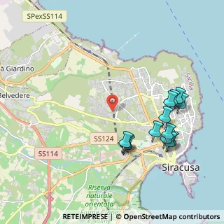 Mappa Via Antonio Federico Ozanam, 96100 Siracusa SR, Italia (2.47538)