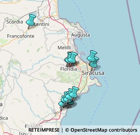 Mappa Viale Pietro Nenni, 96014 Floridia SR, Italia (15.265)