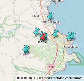 Mappa 96010 Floridia SR, Italia (5.6)