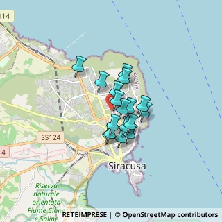 Mappa Ronco I a Viale Zecchino, 96100 Siracusa SR, Italia (1.17)