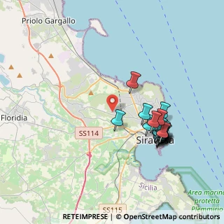 Mappa Via Monte Genuardo, 96100 Siracusa SR, Italia (4.3275)