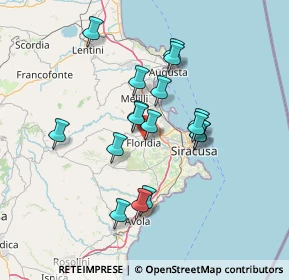 Mappa Largo Padre Columba, 96014 Floridia SR, Italia (13.57235)