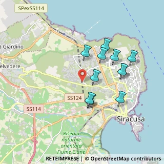 Mappa A.S.D Centro Sportivo Epipoli, 96100 Siracusa SR, Italia (1.90182)
