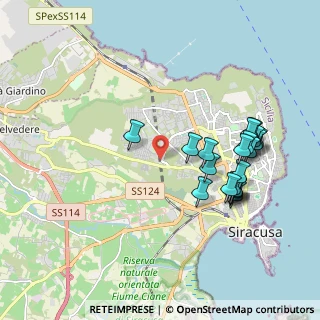 Mappa A.S.D Centro Sportivo Epipoli, 96100 Siracusa SR, Italia (2.257)