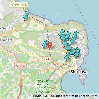Mappa A.S.D Centro Sportivo Epipoli, 96100 Siracusa SR, Italia (2.04538)