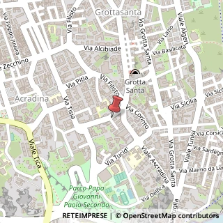 Mappa Via Avvocato Senatore Eduardo Di Giovanni, 56, 96100 Siracusa, Siracusa (Sicilia)