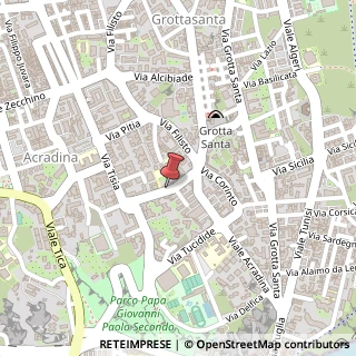 Mappa Via Avvocato Senatore Eduardo Di Giovanni,  39, 96100 Siracusa, Siracusa (Sicilia)