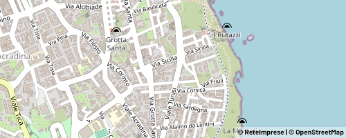 Mappa Syracuse