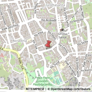Mappa Via Avvocato Senatore Eduardo Di Giovanni,  27, 96100 Siracusa, Siracusa (Sicilia)