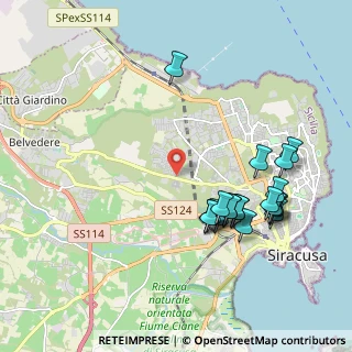 Mappa Via Madonie, 96100 Siracusa SR, Italia (2.401)