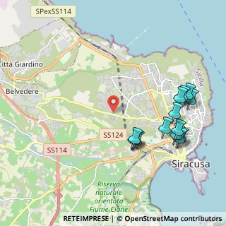 Mappa Via Madonie, 96100 Siracusa SR, Italia (2.66154)