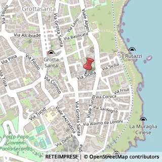 Mappa Via grottasanta 197, 96100 Siracusa, Siracusa (Sicilia)