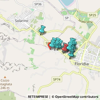 Mappa Via Nino Martoglio, 96014 Floridia SR, Italia (0.6935)