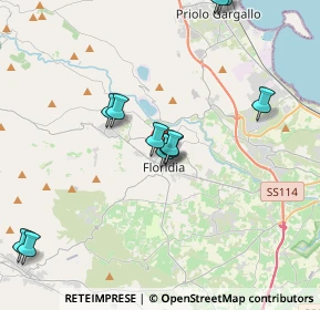 Mappa Via Edmondo de Amicis, 96014 Floridia SR, Italia (4.61818)