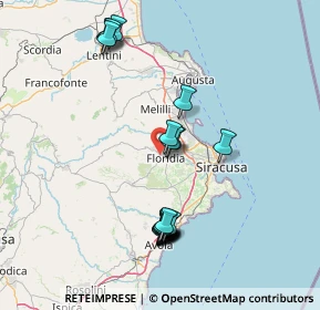 Mappa Via Carlo Marx, 96014 Floridia SR, Italia (17.3275)