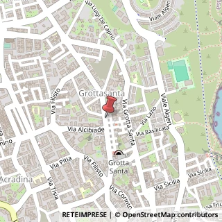 Mappa Via dei Servi di Maria, 32, 96100 Siracusa, Siracusa (Sicilia)