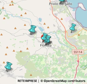 Mappa Via Giosuè Carducci, 96014 Floridia SR, Italia (4.59273)