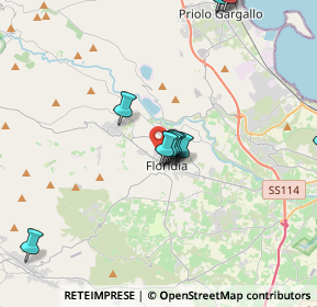 Mappa Via Giosuè Carducci, 96014 Floridia SR, Italia (4.32833)