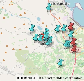 Mappa Via Giosuè Carducci, 96014 Floridia SR, Italia (4.003)