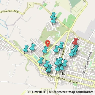 Mappa Via Pirandello, 96014 Floridia SR, Italia (0.5805)