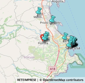 Mappa Via Pirandello, 96014 Floridia SR, Italia (10.0295)