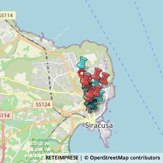 Mappa Viale S. Panagia, 96100 Siracusa SR, Italia (1.2115)