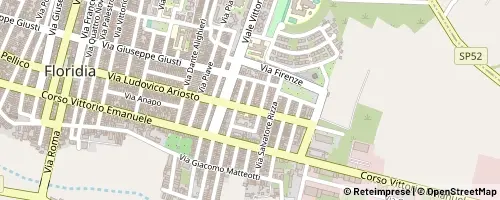 Mappa Floridia
