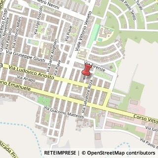 Mappa Via Milano, 75, 96014 Floridia, Siracusa (Sicilia)