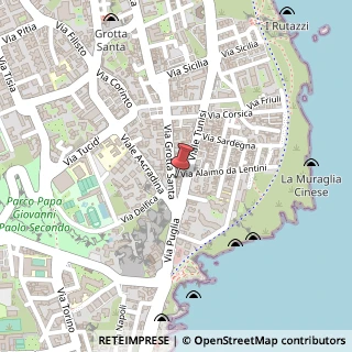 Mappa Viale Tunisi, 13A, 96100 Siracusa, Siracusa (Sicilia)