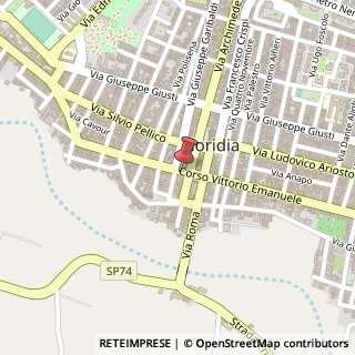 Mappa Corso Vittorio Emanuele, 316, 96014 Floridia, Siracusa (Sicilia)
