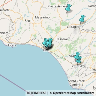 Mappa SS  117 KM 89+645, 93012 Gela CL, Italia (10.37923)