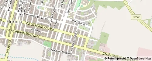 Mappa Floridia